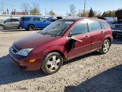 Ford Focus zx5 salvage cars for sale: 2007 Ford Focus ZX5