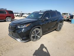 Toyota salvage cars for sale: 2022 Toyota Highlander XSE