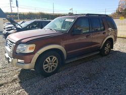 Ford Explorer salvage cars for sale: 2010 Ford Explorer Eddie Bauer