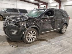 Ford Explorer salvage cars for sale: 2017 Ford Explorer Limited