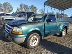 Ford Ranger salvage cars for sale: 1999 Ford Ranger