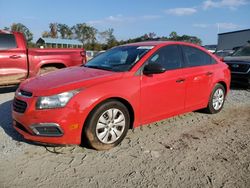 Chevrolet Cruze salvage cars for sale: 2015 Chevrolet Cruze LS