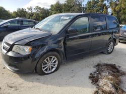 Salvage cars for sale from Copart Ocala, FL: 2014 Dodge Grand Caravan SXT