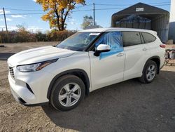 Toyota salvage cars for sale: 2021 Toyota Highlander L