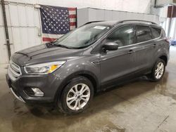 Ford salvage cars for sale: 2018 Ford Escape SE