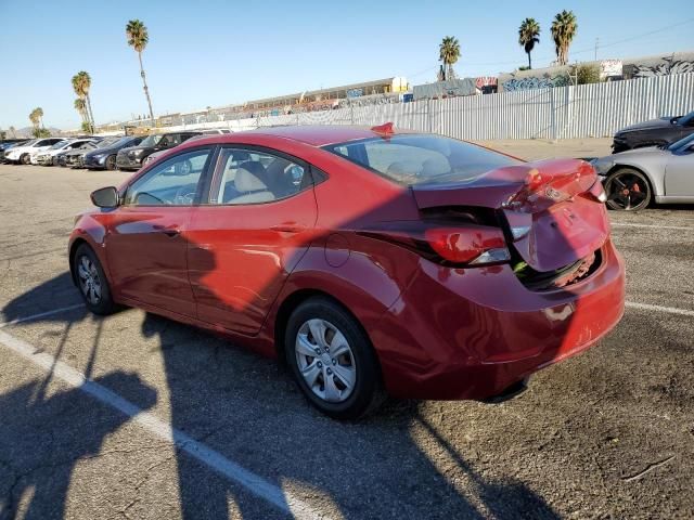 2016 Hyundai Elantra SE