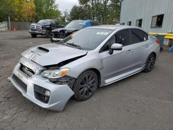 Subaru wrx salvage cars for sale: 2016 Subaru WRX