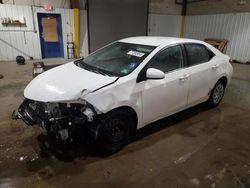 Toyota Corolla salvage cars for sale: 2018 Toyota Corolla L