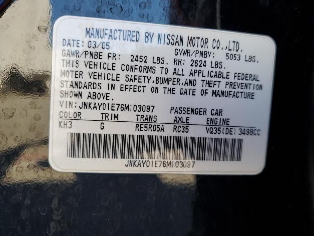 2006 Infiniti M35 Base