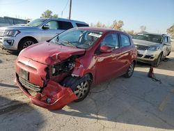 Mitsubishi salvage cars for sale: 2015 Mitsubishi Mirage ES