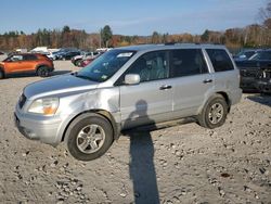 Honda Pilot salvage cars for sale: 2005 Honda Pilot EXL