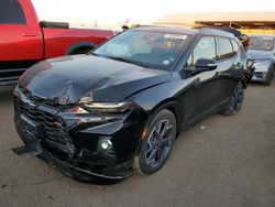 Chevrolet Blazer salvage cars for sale: 2020 Chevrolet Blazer RS