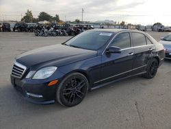 Mercedes-Benz salvage cars for sale: 2013 Mercedes-Benz E 350 4matic