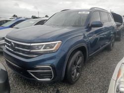 Volkswagen Atlas salvage cars for sale: 2021 Volkswagen Atlas SE