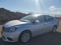 Nissan salvage cars for sale: 2019 Nissan Sentra S