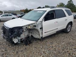 GMC Acadia salvage cars for sale: 2012 GMC Acadia SLE