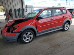 Pontiac Vibe salvage cars for sale: 2004 Pontiac Vibe