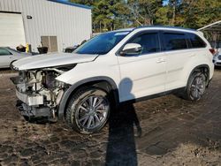 Toyota Highlander salvage cars for sale: 2019 Toyota Highlander SE