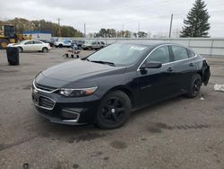 Chevrolet Malibu salvage cars for sale: 2017 Chevrolet Malibu LS