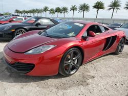 Mclaren Automotive salvage cars for sale: 2012 Mclaren Automotive MP4-12C