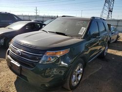 Ford Explorer salvage cars for sale: 2013 Ford Explorer Limited