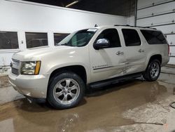 Chevrolet Suburban salvage cars for sale: 2009 Chevrolet Suburban K1500 LTZ