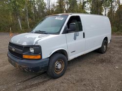 Chevrolet Express salvage cars for sale: 2006 Chevrolet Express G3500