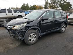 Honda crv salvage cars for sale: 2015 Honda CR-V LX