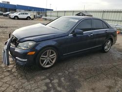 Mercedes-Benz c-Class salvage cars for sale: 2014 Mercedes-Benz C 300 4matic