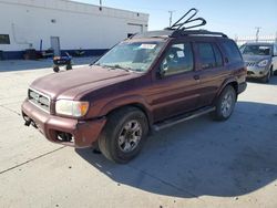 Nissan Pathfinder salvage cars for sale: 2002 Nissan Pathfinder LE