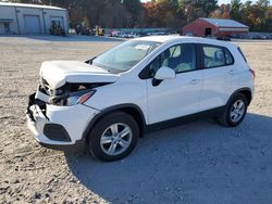 Chevrolet Trax salvage cars for sale: 2019 Chevrolet Trax LS