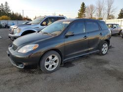 Toyota Corolla salvage cars for sale: 2005 Toyota Corolla Matrix XR