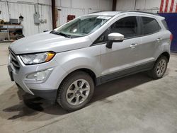 Salvage cars for sale from Copart Billings, MT: 2018 Ford Ecosport SE