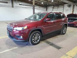 Jeep salvage cars for sale: 2019 Jeep Cherokee Latitude Plus