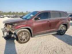 Toyota salvage cars for sale: 2019 Toyota Highlander SE