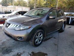 Nissan Murano salvage cars for sale: 2010 Nissan Murano S