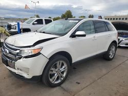 Ford Edge Limited Vehiculos salvage en venta: 2012 Ford Edge Limited