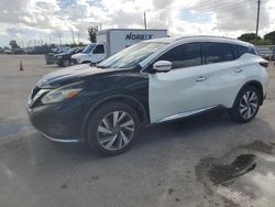 Nissan Murano salvage cars for sale: 2020 Nissan Murano SL