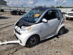 Smart Fortwo salvage cars for sale: 2015 Smart Fortwo Pure