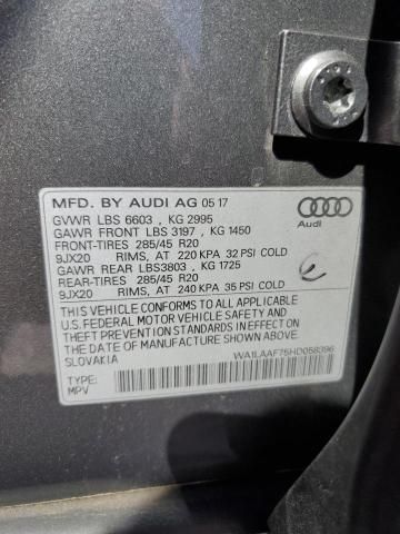 2017 Audi Q7 Premium Plus