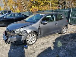 Volkswagen Golf salvage cars for sale: 2011 Volkswagen Golf