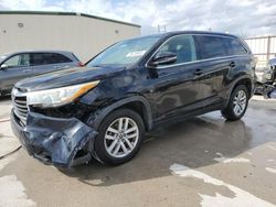 Vehiculos salvage en venta de Copart Haslet, TX: 2016 Toyota Highlander LE