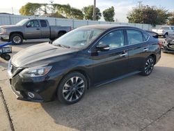 Nissan salvage cars for sale: 2018 Nissan Sentra SR Turbo