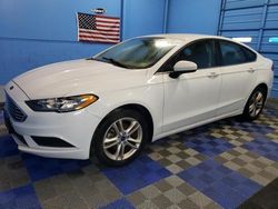 Ford Fusion salvage cars for sale: 2018 Ford Fusion SE