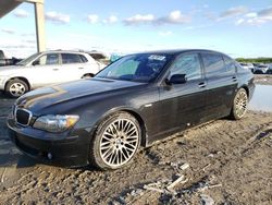 BMW 7 Series salvage cars for sale: 2007 BMW 750