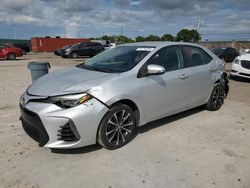 Salvage cars for sale from Copart Homestead, FL: 2018 Toyota Corolla L