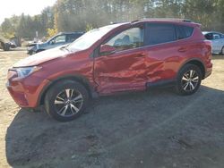 Salvage cars for sale from Copart North Billerica, MA: 2017 Toyota Rav4 XLE