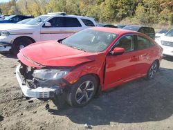 Honda Civic salvage cars for sale: 2021 Honda Civic LX