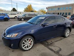 Lexus is salvage cars for sale: 2011 Lexus IS 250