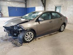 Salvage cars for sale from Copart Chalfont, PA: 2018 Toyota Corolla L